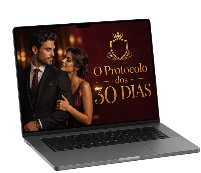 Notebook exibindo O Protocolo dos 30 Dias